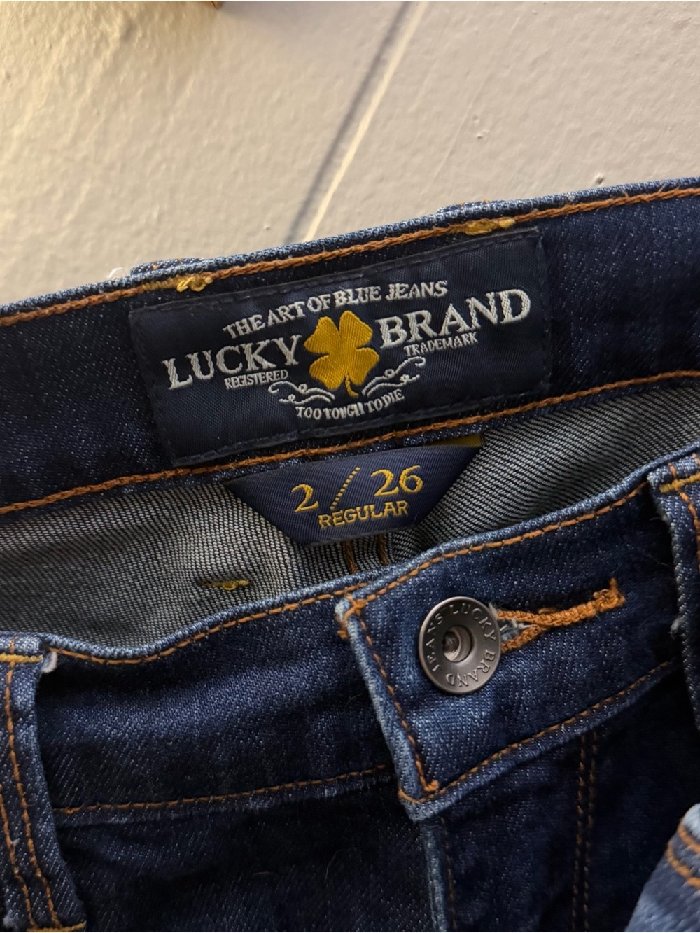 Vintage Lucky Brand Sofia Boot Jeans Women’s 2/26 Regular Mid Rise Bootcut Denim - Picture 4 of 6